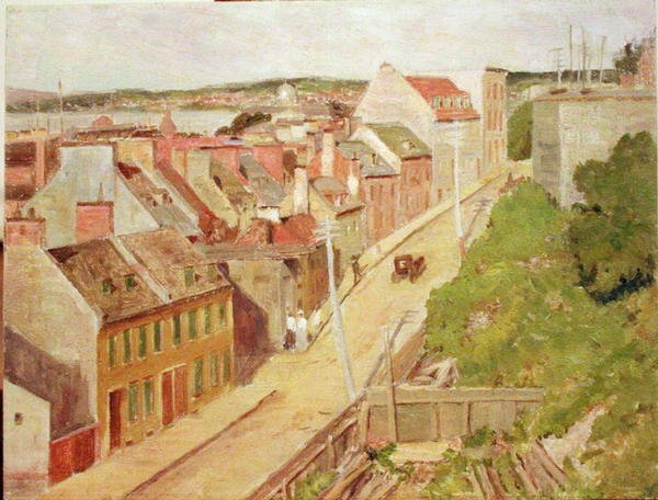 Quebec (olej na umělecké desce) od Mary Bradish Titcomb