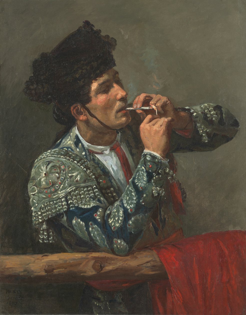 Po býčích zápasech, 1873. od Mary Cassatt