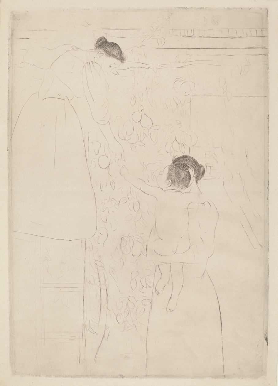 Sběr ovoce, c. 1893. od Mary Cassatt