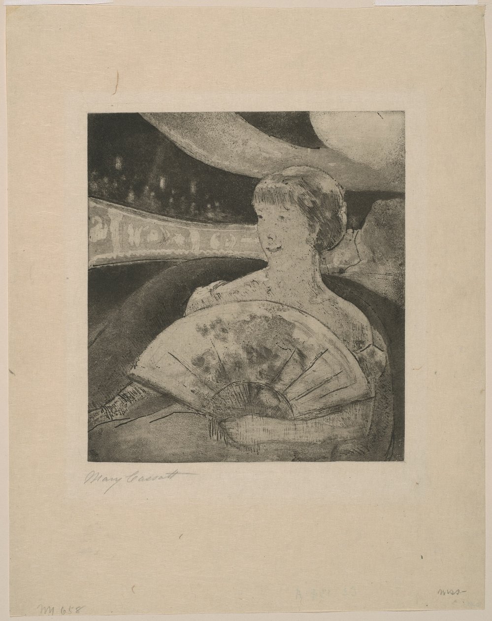 V lóži Opery, č. 3 od Mary Cassatt