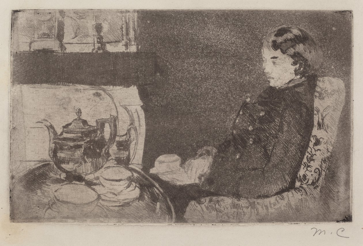 Lydia u odpoledního čaje, 1882. od Mary Cassatt