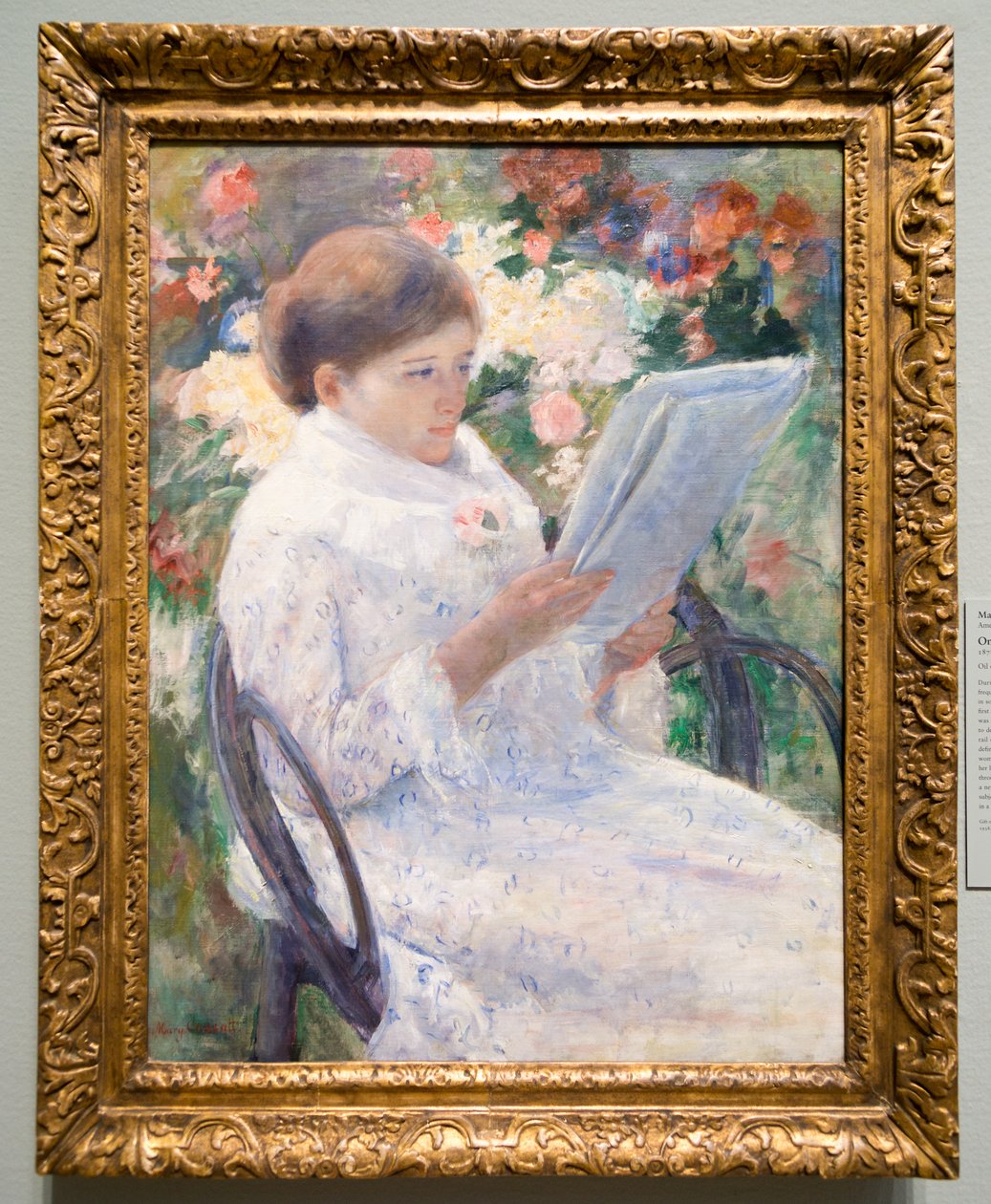 Na balkoně od Mary Cassatt