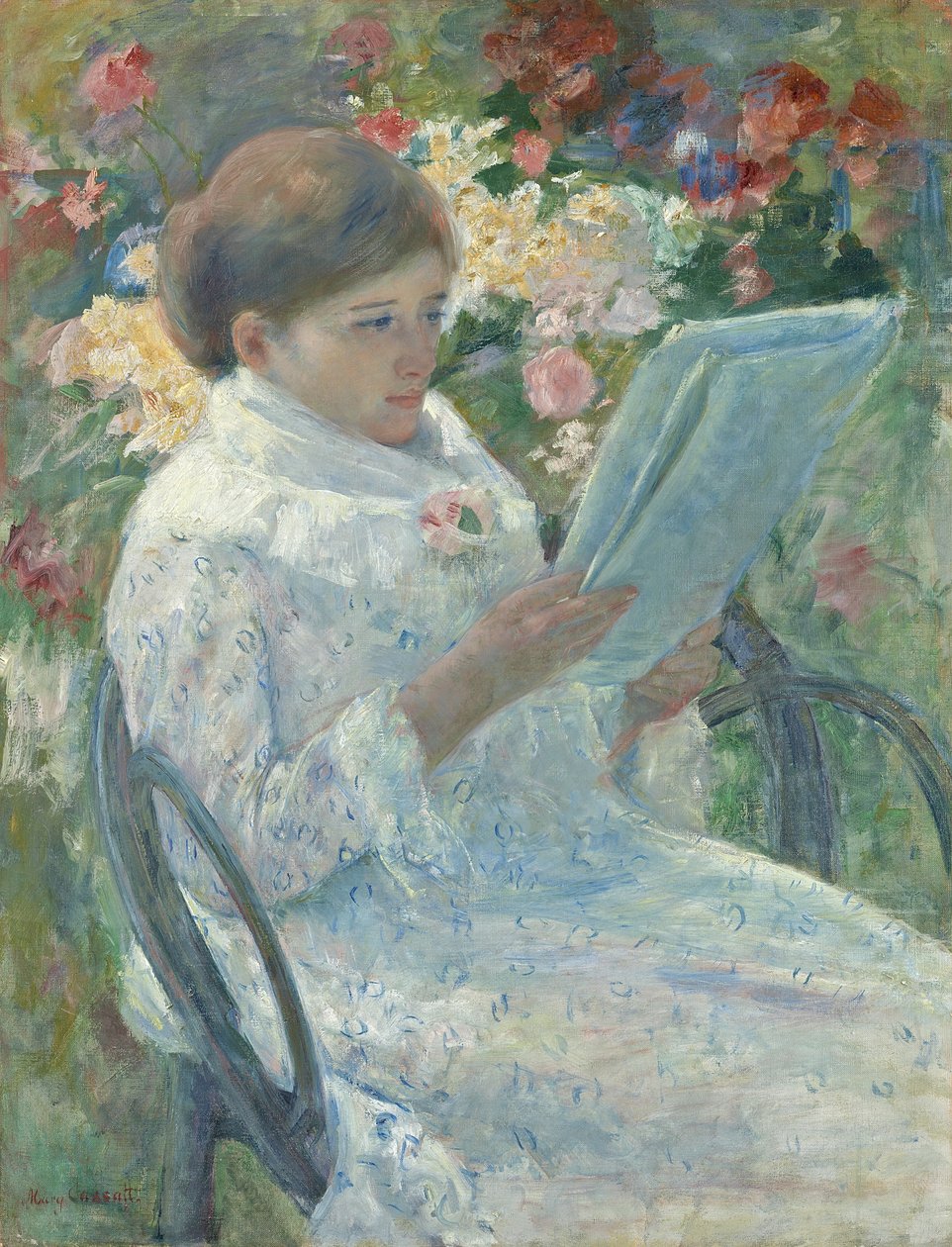 Na balkóně, 1878-79 od Mary Cassatt
