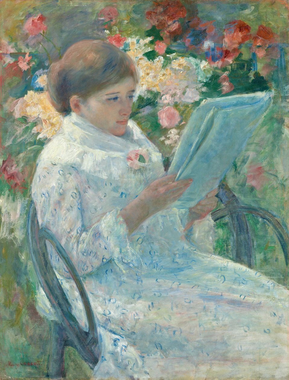 Na balkóně, 187879. od Mary Cassatt
