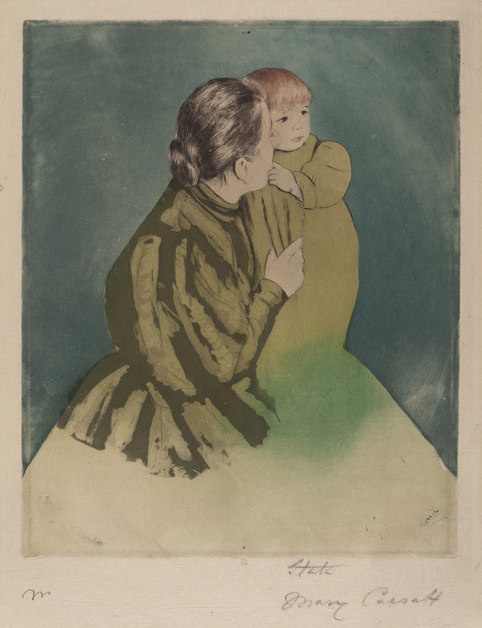 Rolnická matka a dítě, c. 1894. od Mary Cassatt