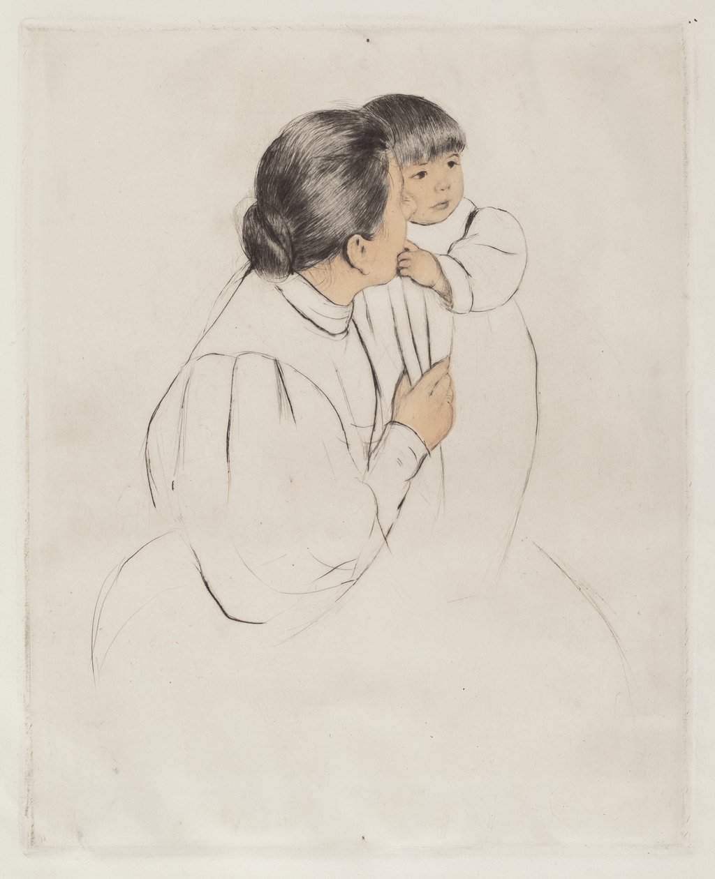 Rolnická matka a dítě, c. 1894. od Mary Cassatt