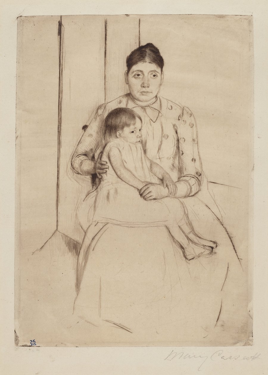 Odpočinek, c. 1890. od Mary Cassatt