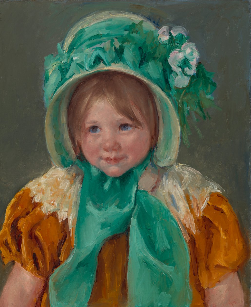 Sara v zelené čepici, ca. 1901. od Mary Cassatt