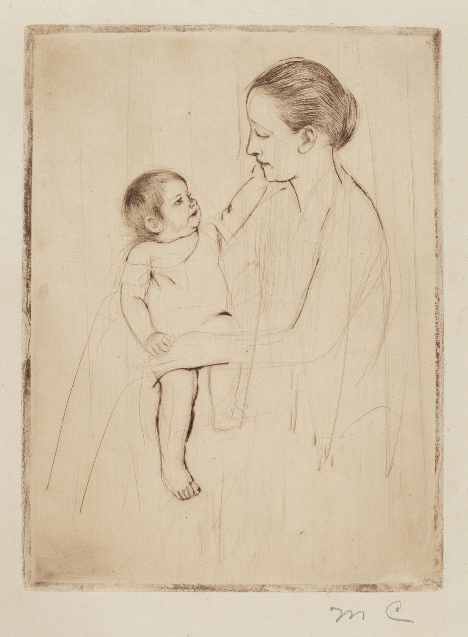 Pohlazení od Mary Cassatt
