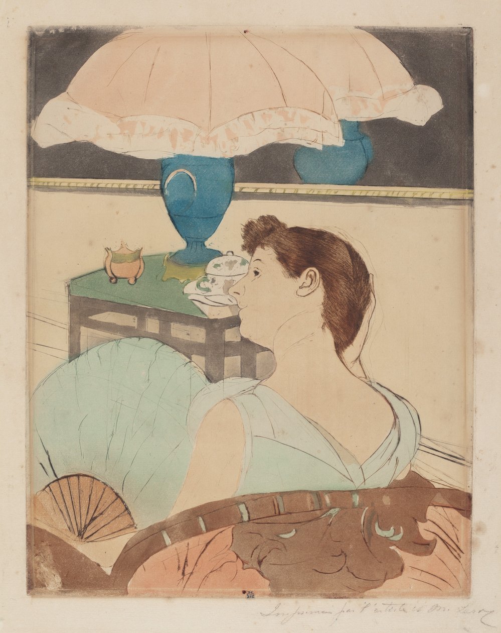 Lampa od Mary Cassatt