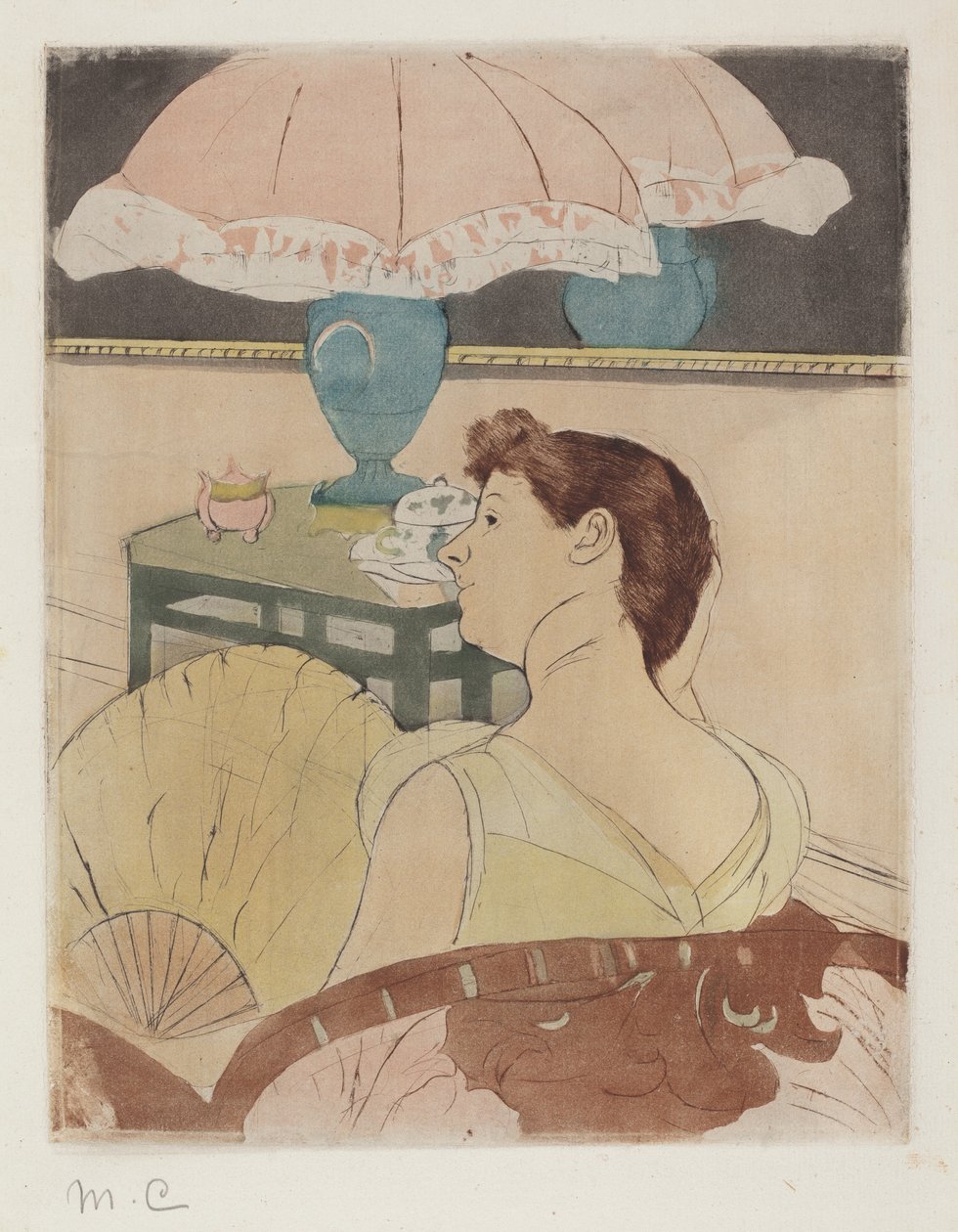 Lampa od Mary Cassatt