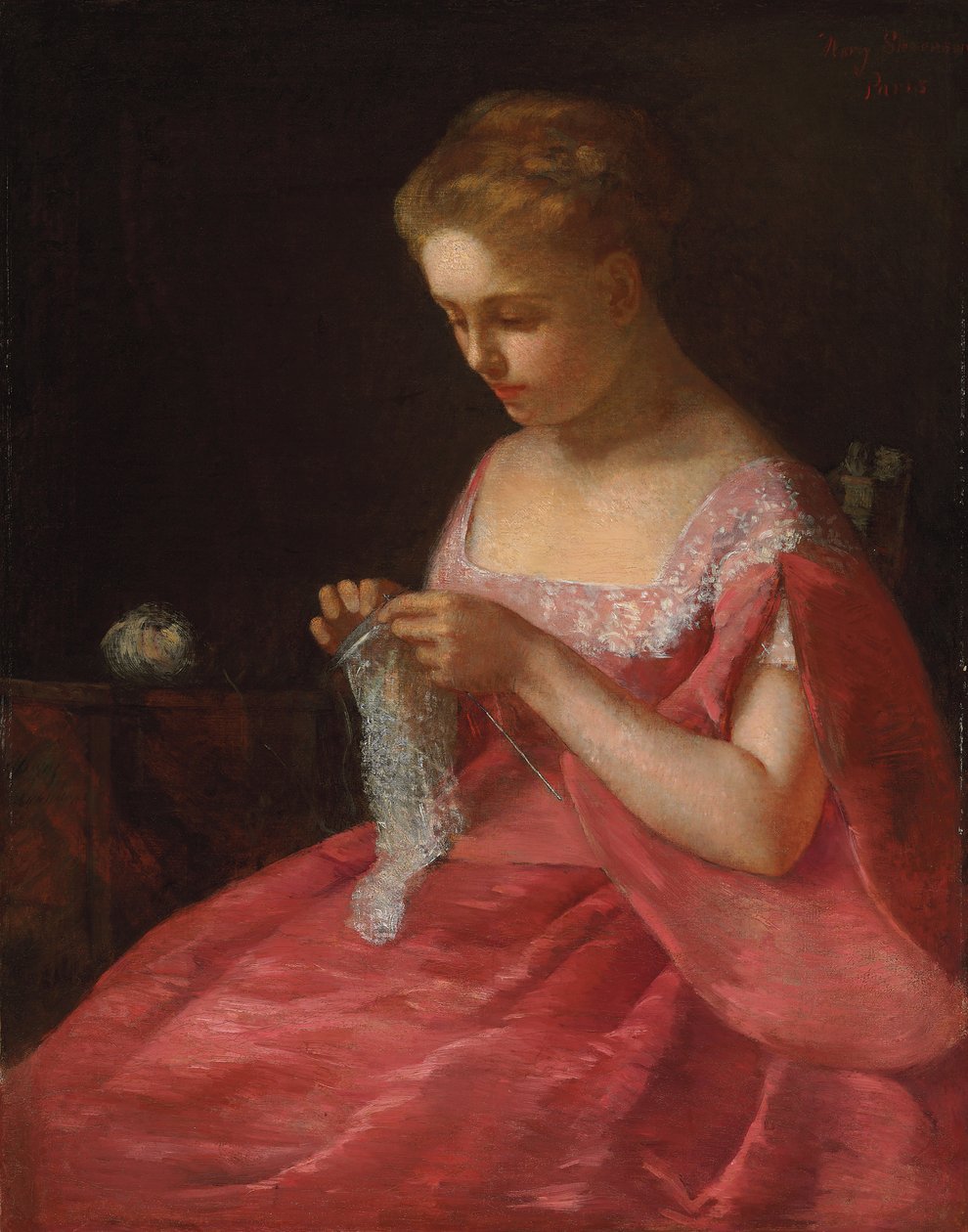 Mladá nevěsta, kolem 1866-67 od Mary Cassatt