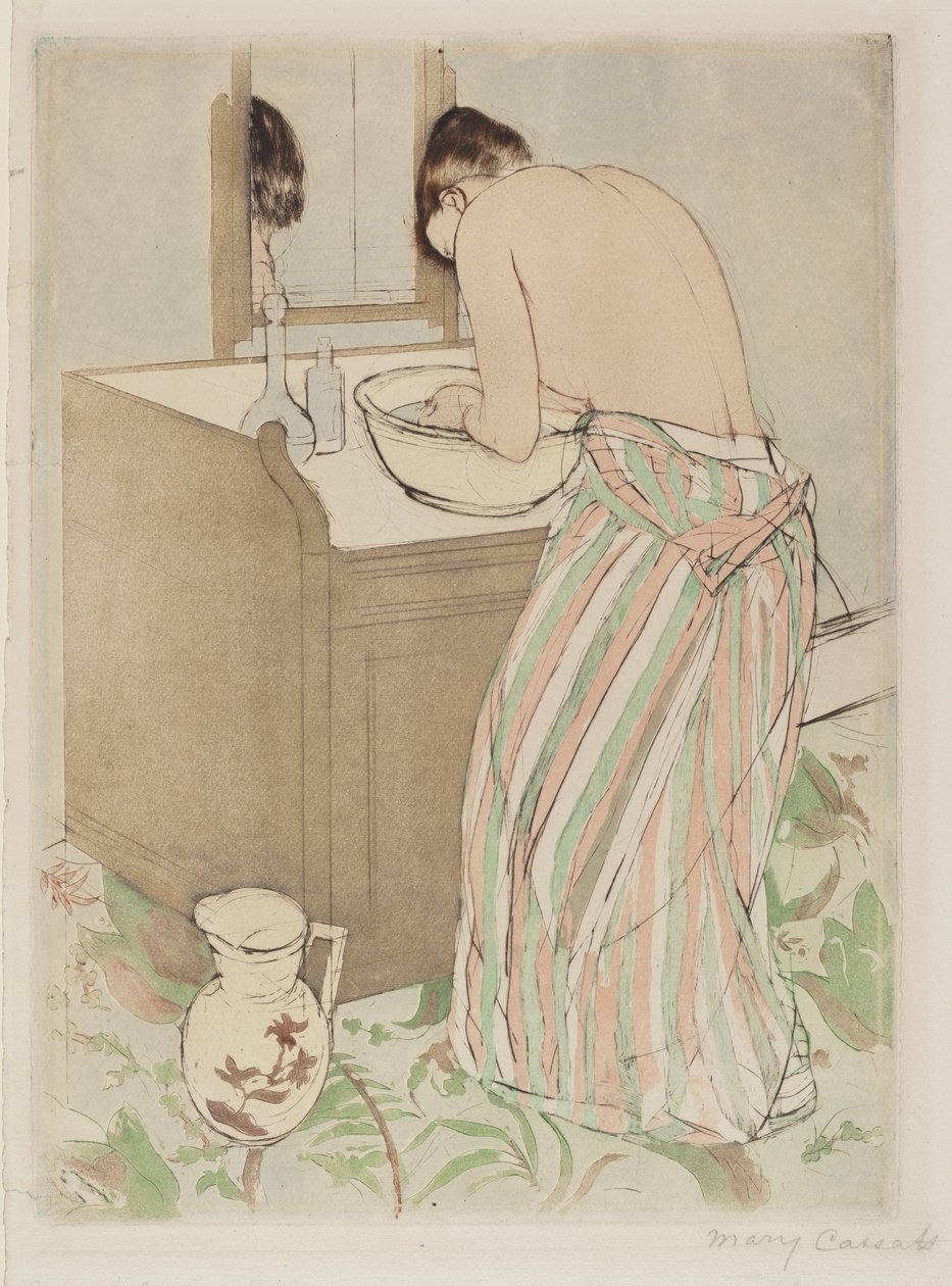 Koupání žen, 1890-1891. od Mary Cassatt
