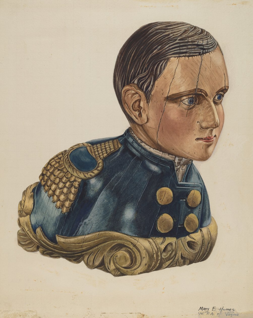 Ornament pilotního domu, c. 1939. od Mary E Humes