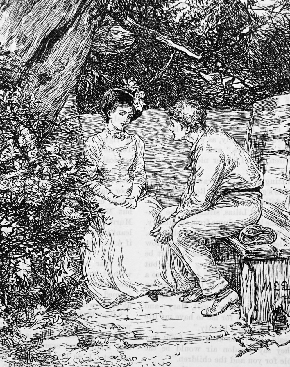 Pár se dvoří od Mary Ellen Edwards