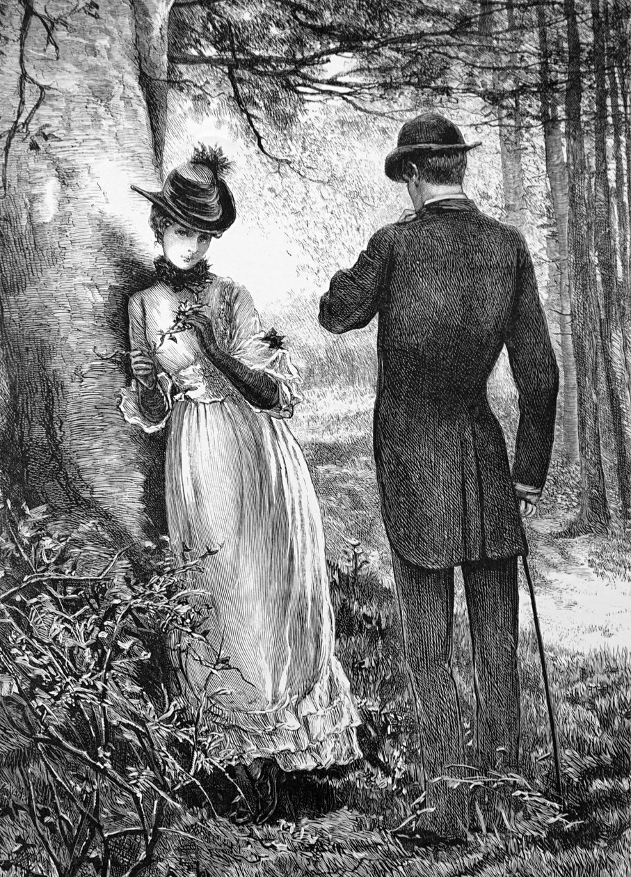 Pár se dvoří od Mary Ellen Edwards
