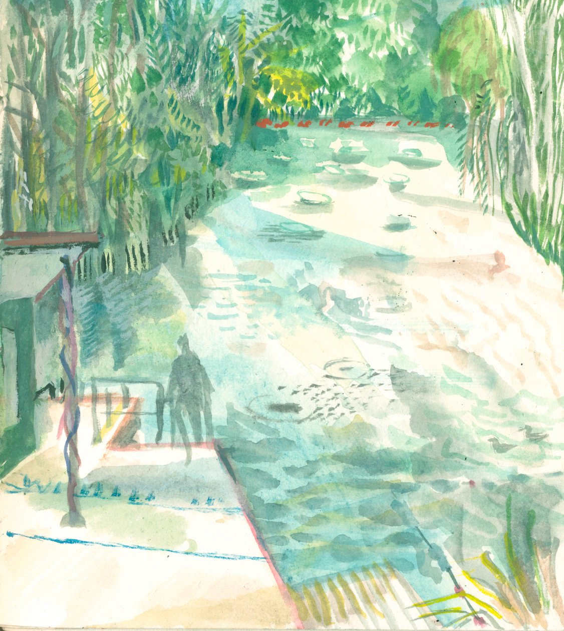 Dámy Pond, Hampstead Heath od Mary Kuper