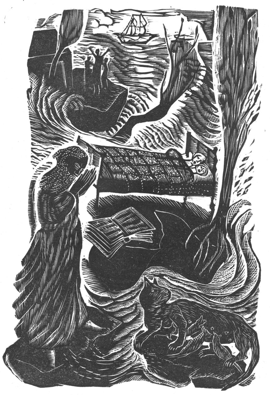 The Flood, 2006 (vinylgravírování) od Mary Kuper
