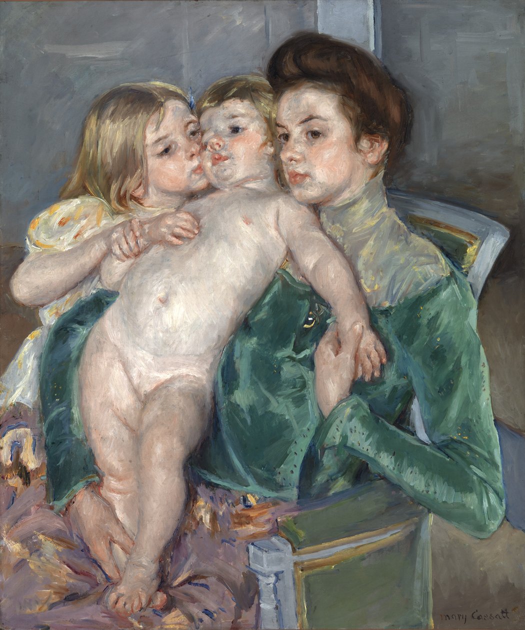 Pohlazení od Mary Stevenson Cassatt