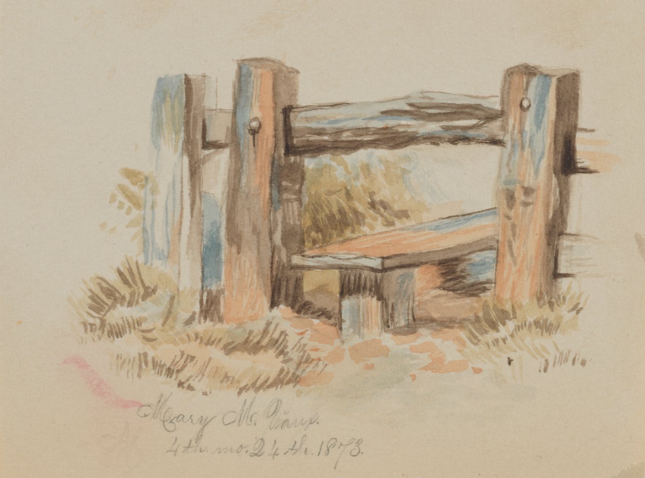 Bez názvu Stile, 1873. od Mary Vaux Walcott