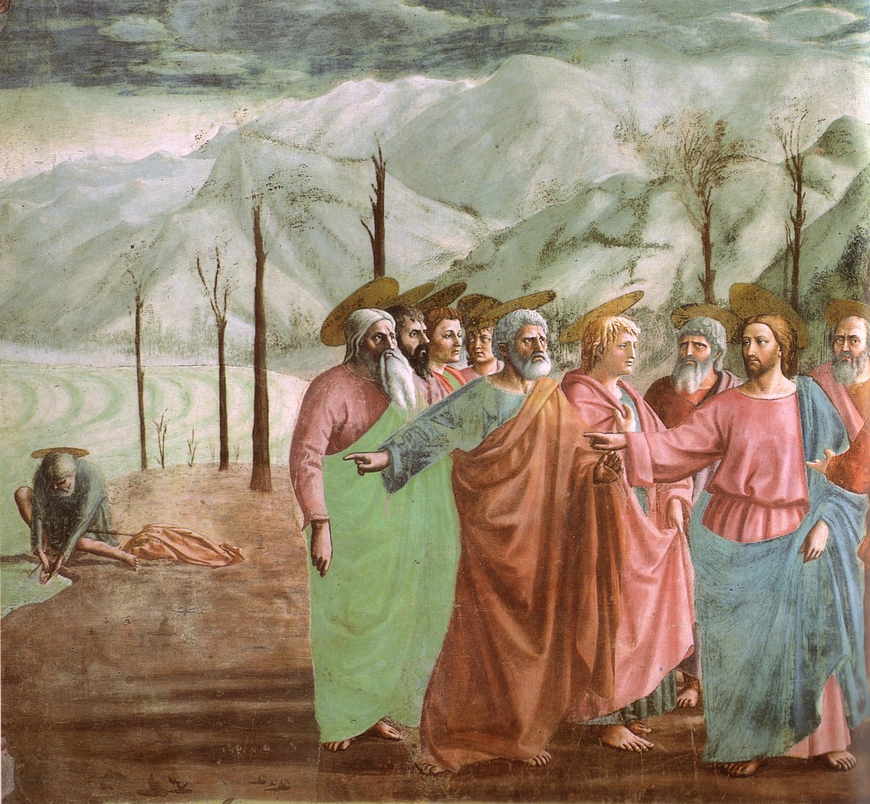 Mince v rybí tlamě od Masaccio