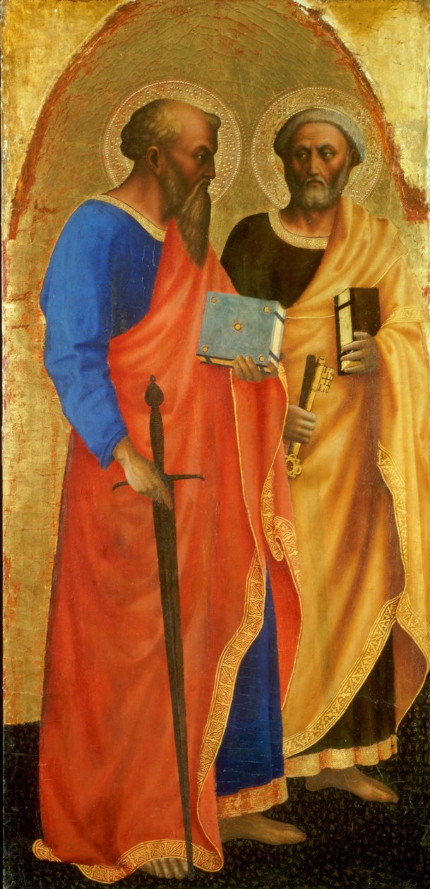 Svatí Pavel a Petr od Masolino da Panicale