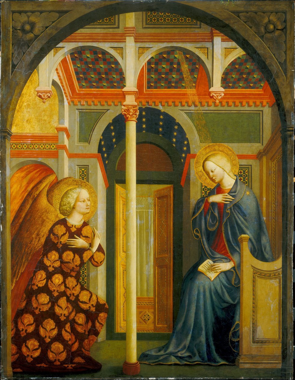 Zvěstování, c. 14231424. od Masolino da Panicale