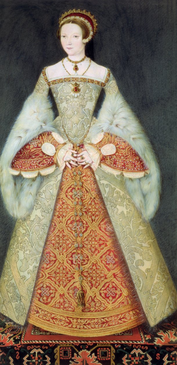 Portrét Catherine Parr (1512-48), 1545 od Master John