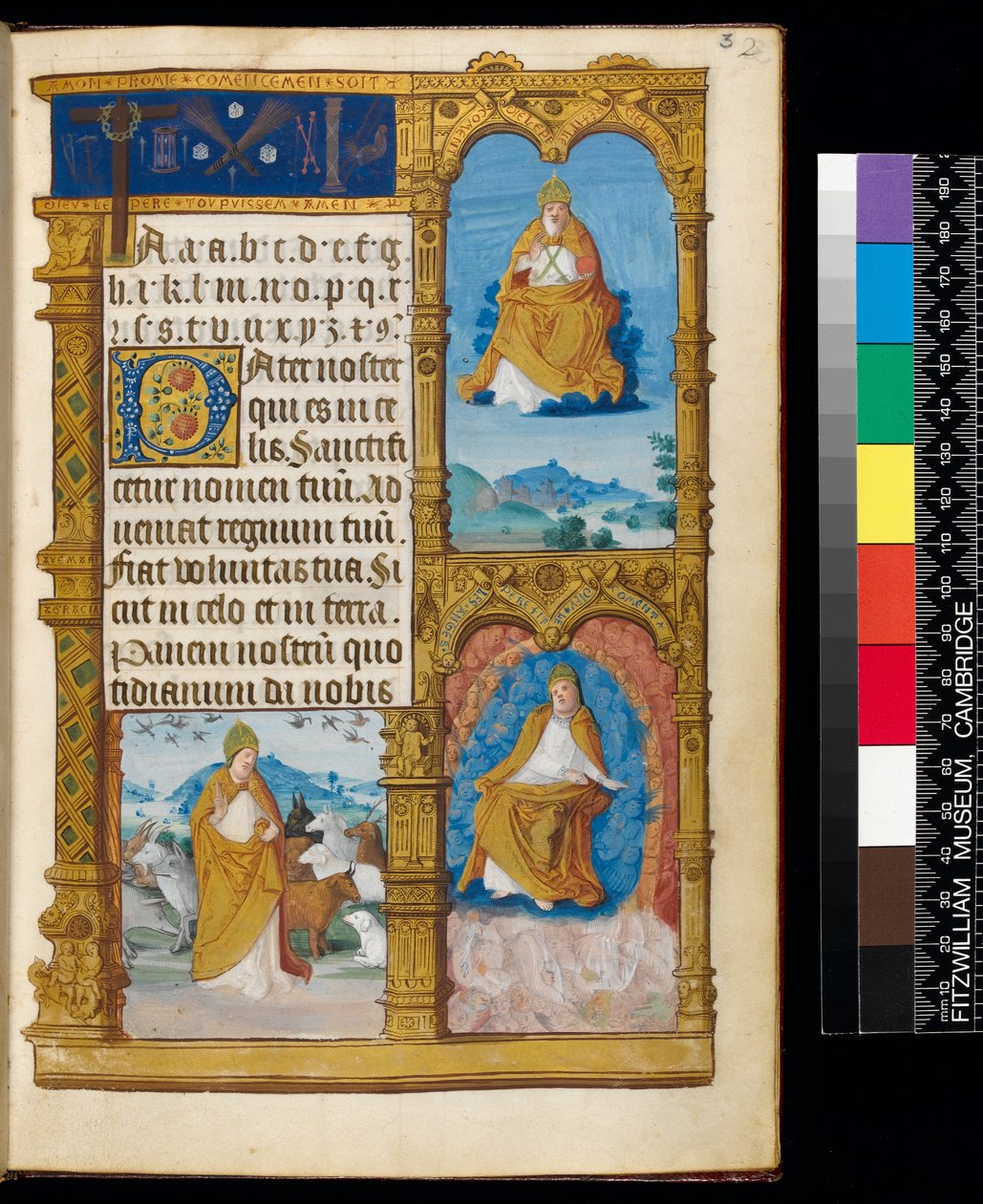 Ms 159, fol 3r Life of Saint Claudius of Besancon, from 