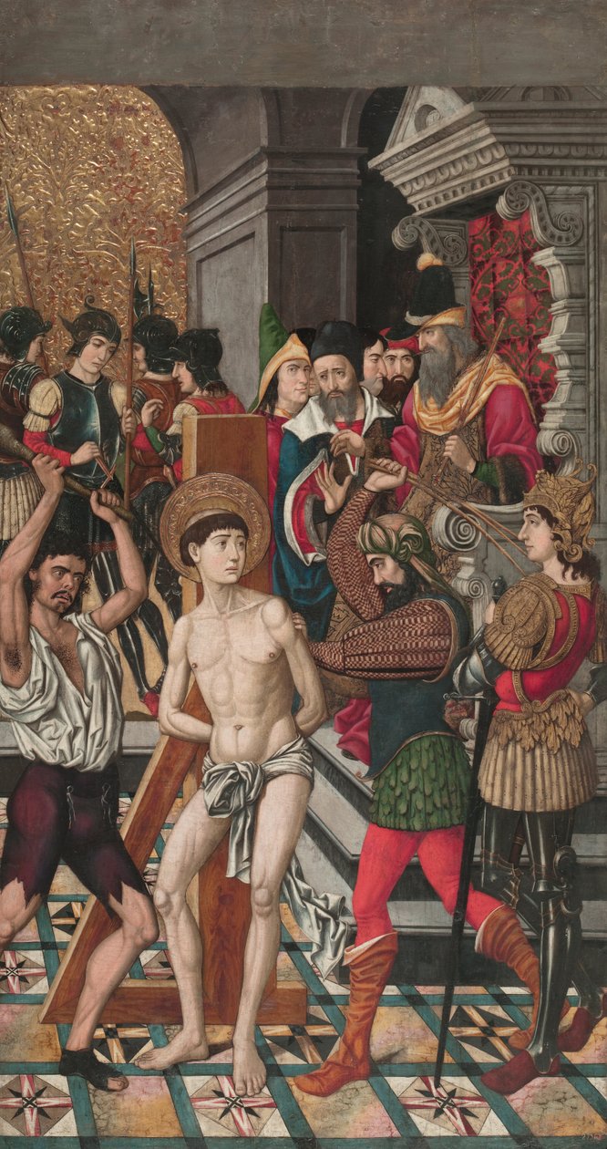 Bičování svatého Vincenta od Master of Castelsardo