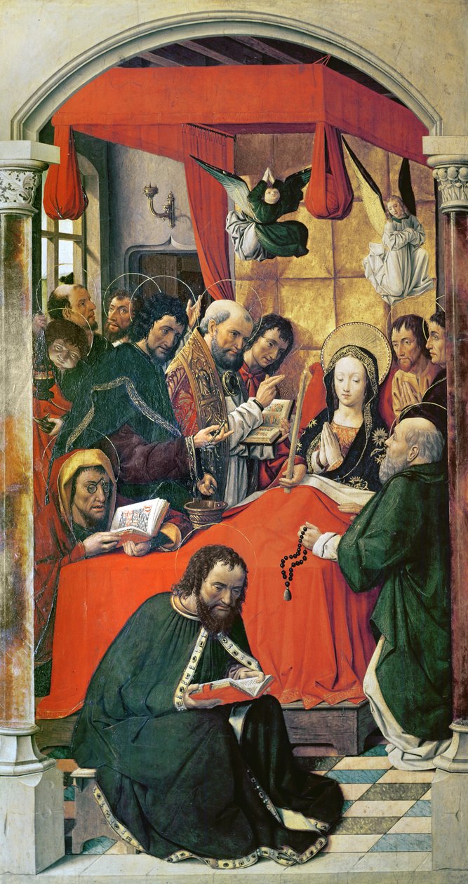 Smrt Panny od Master of Santa Maria del Campo