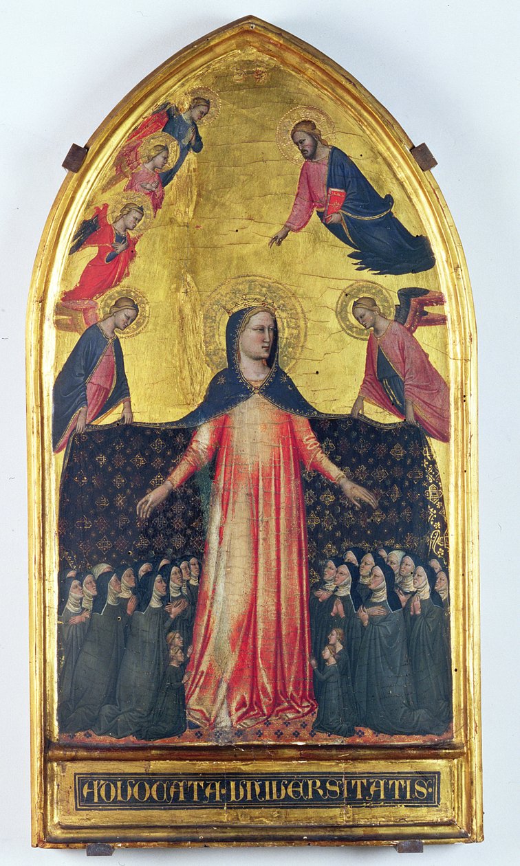 Panna Maria Milosrdná (tempera na desce) od Master of the Accademia Madonna