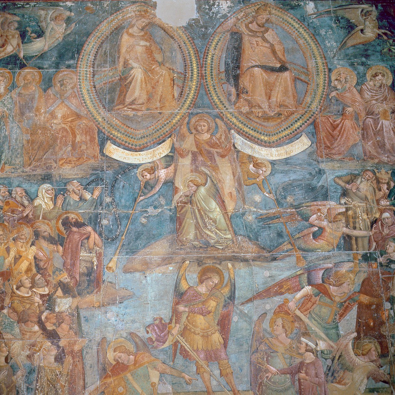 Poslední soud, c.1360-80 od Master of the Triumph of Death
