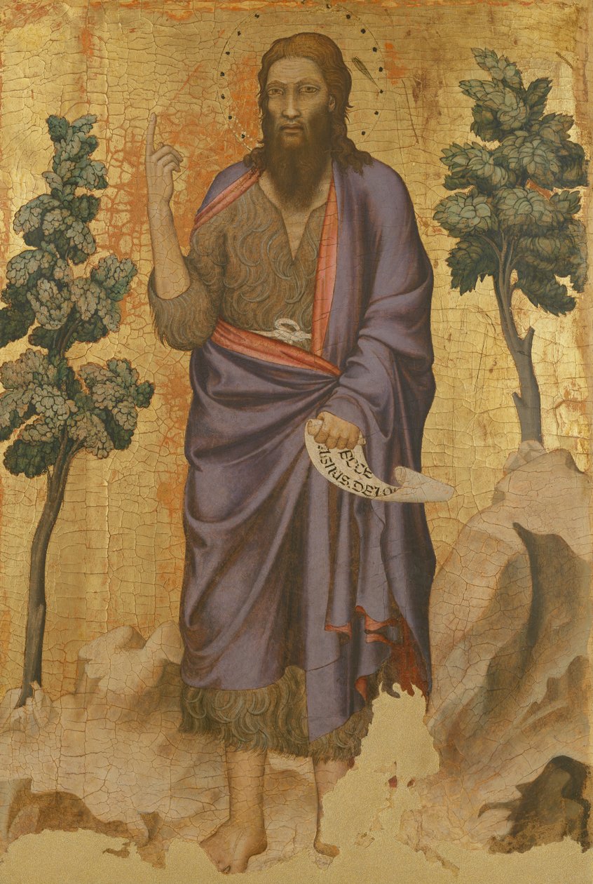 Svatý Jan Křtitel (obraz) od Master of Figline