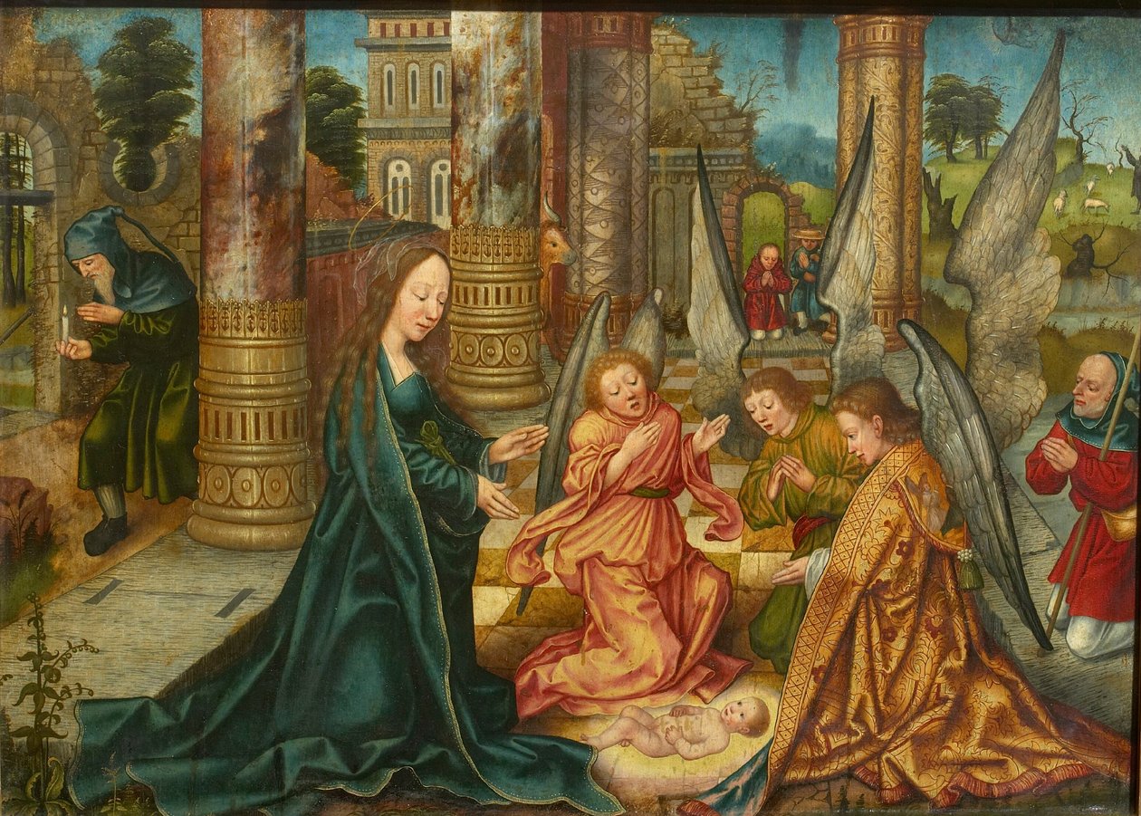 Narození Krista, c. 1510. od Master of Frankfurt