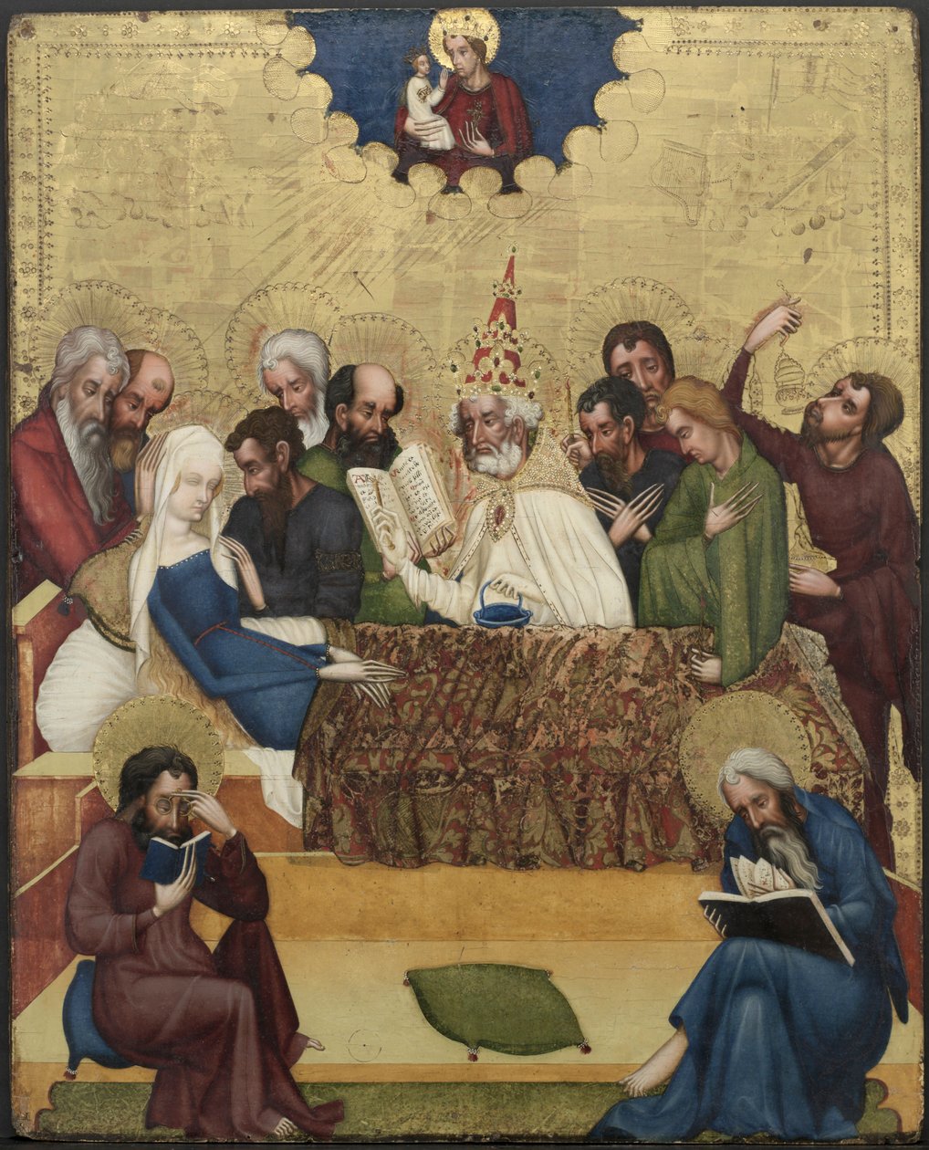 Smrt Panny, c. 1400. od Master of Heiligenkreuz
