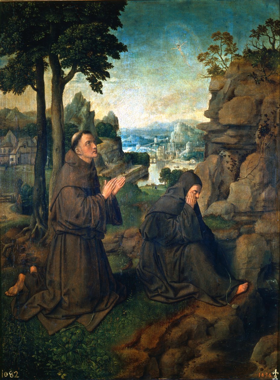 "František z Assisi" od Master of Hoogstraaten