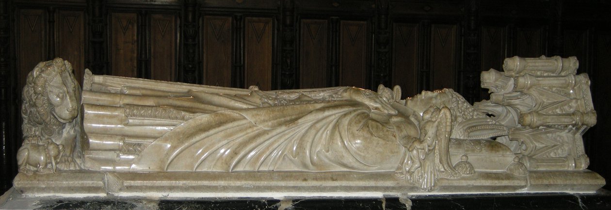 Podobizna Hughese z Castillonu (mramor) od Master of Rieux