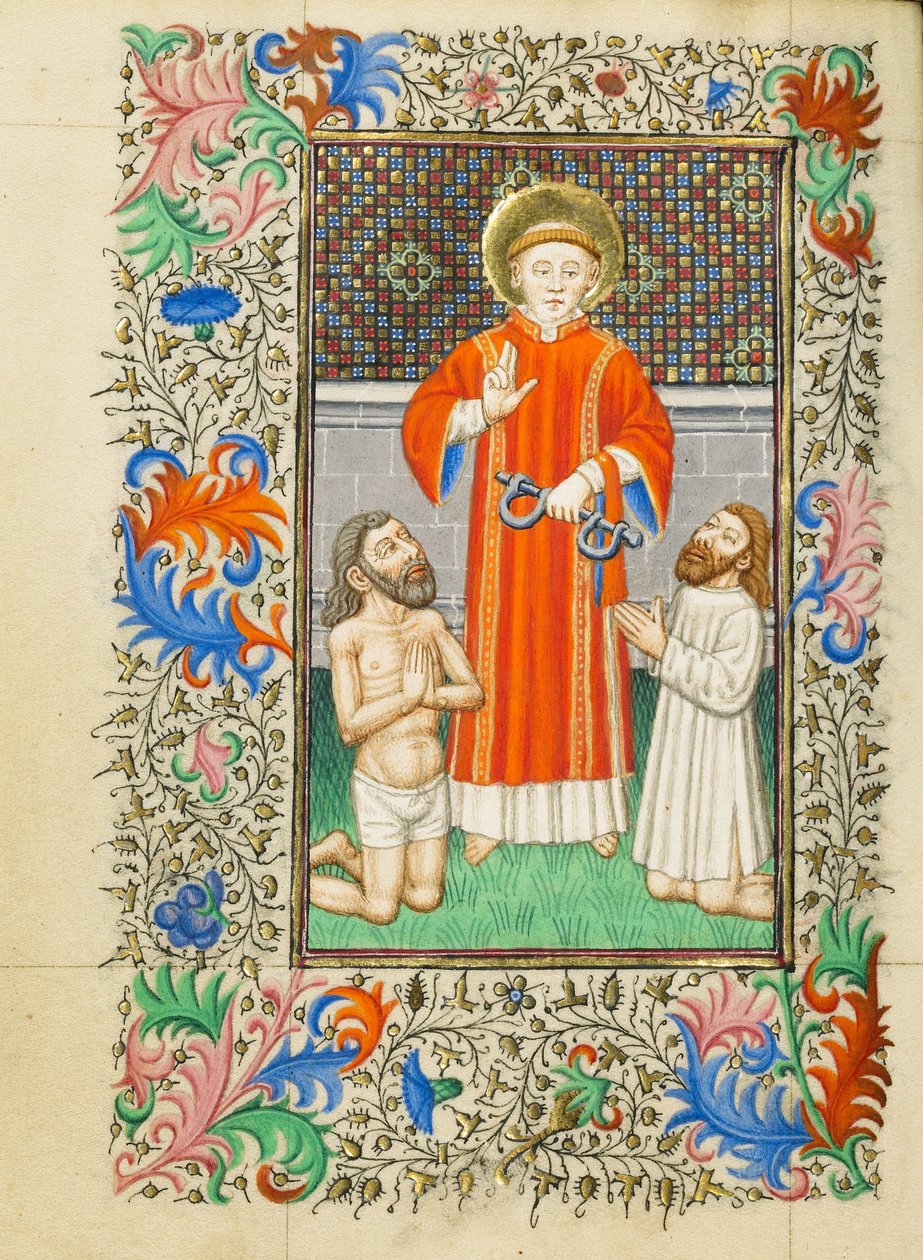 Svatý Leonard od Master of Sir John Fastolf