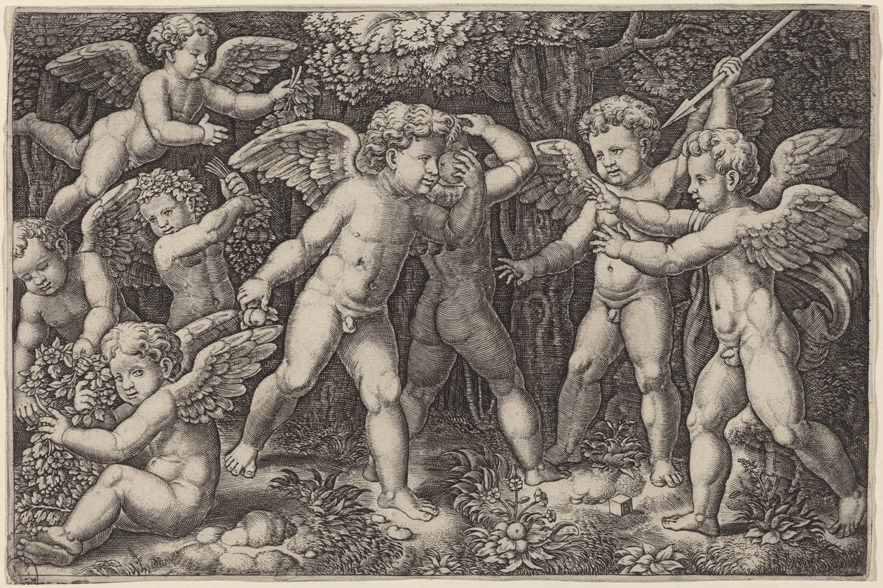 Putti Playing   1237093   cs       czech Successfully Translated  Original: Miguel de Arco grape by A. Kreyder Translat: Miguel de Arco grape by A. Kreyder 1414244 cs czech Successfully Translated Original: Entrance to the Field Translat: Entrance to the F od Master of the Die after Raphael