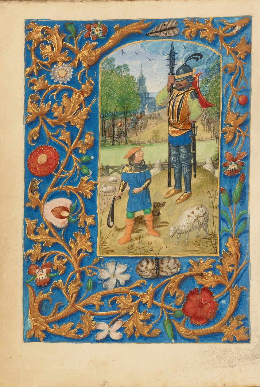 Crohin-La Fontaine Hodiny od Master of the Dresden Prayer Book