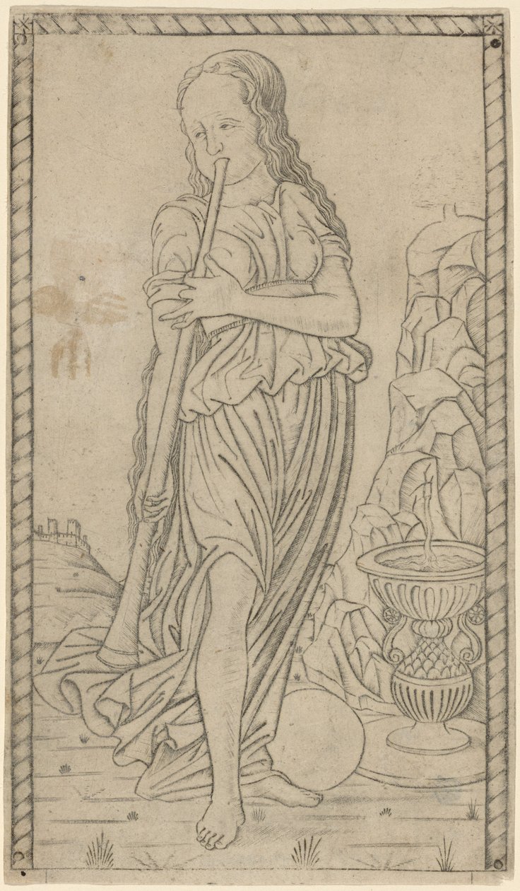 Caliope (Calliope) od Master of the E Series Tarocchi
