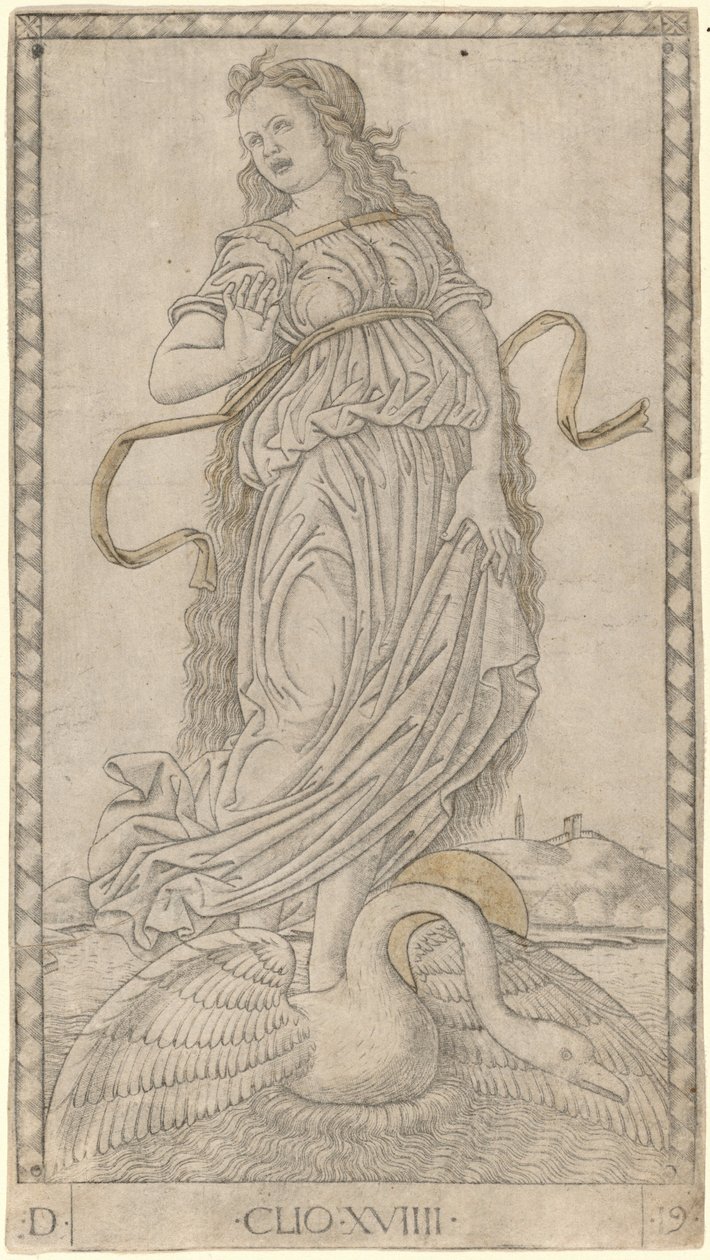 Clio od Master of the E Series Tarocchi