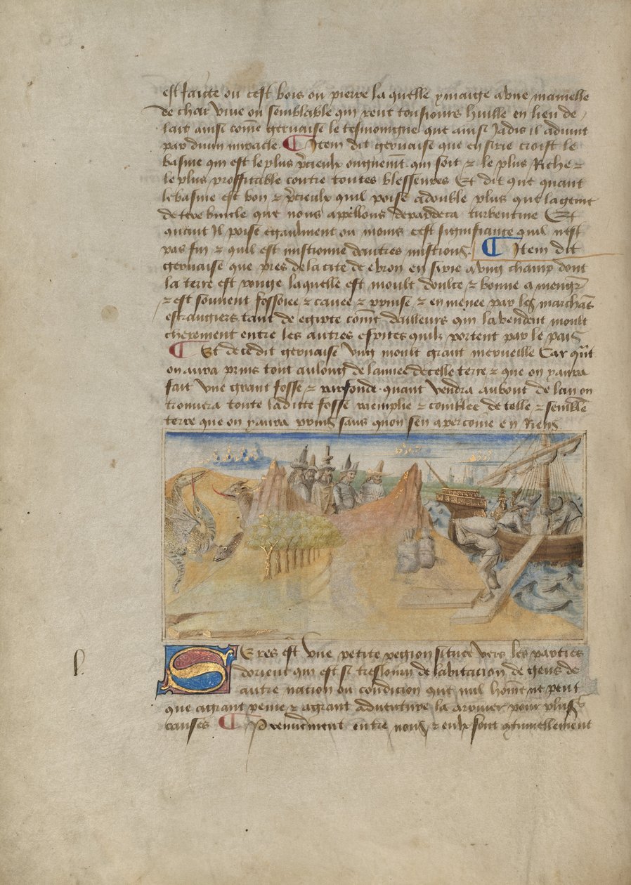 Čína (Seres) od Master of the Geneva Boccaccio