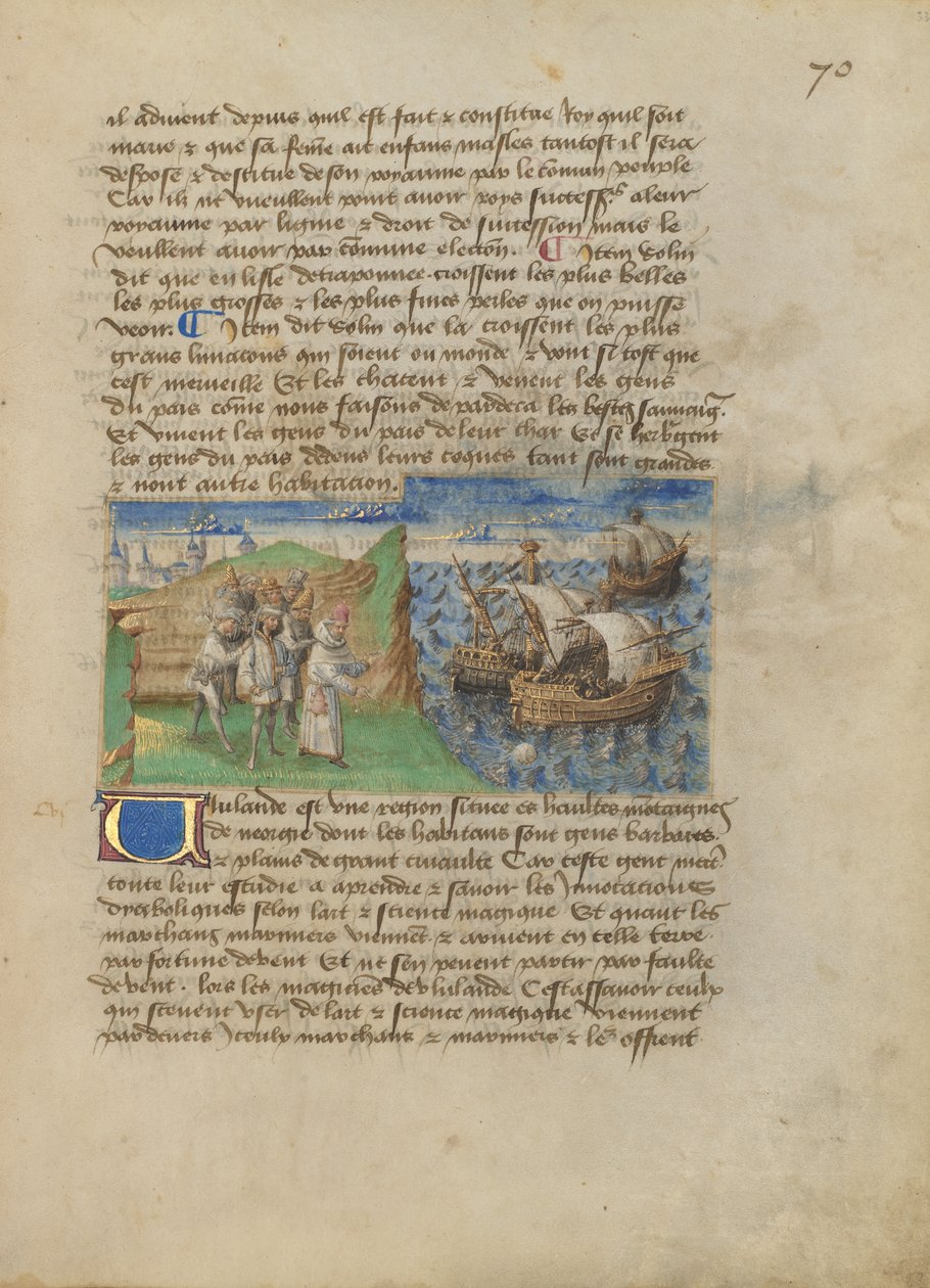 Norsko (Ululand) od Master of the Geneva Boccaccio