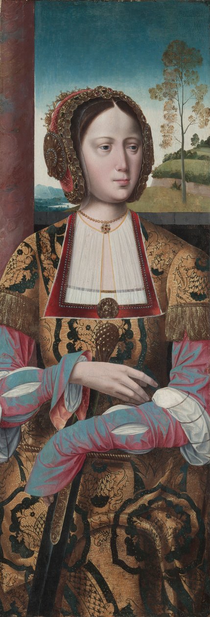 Svatá Kateřina, c. 1520. od Master of the Holy Blood