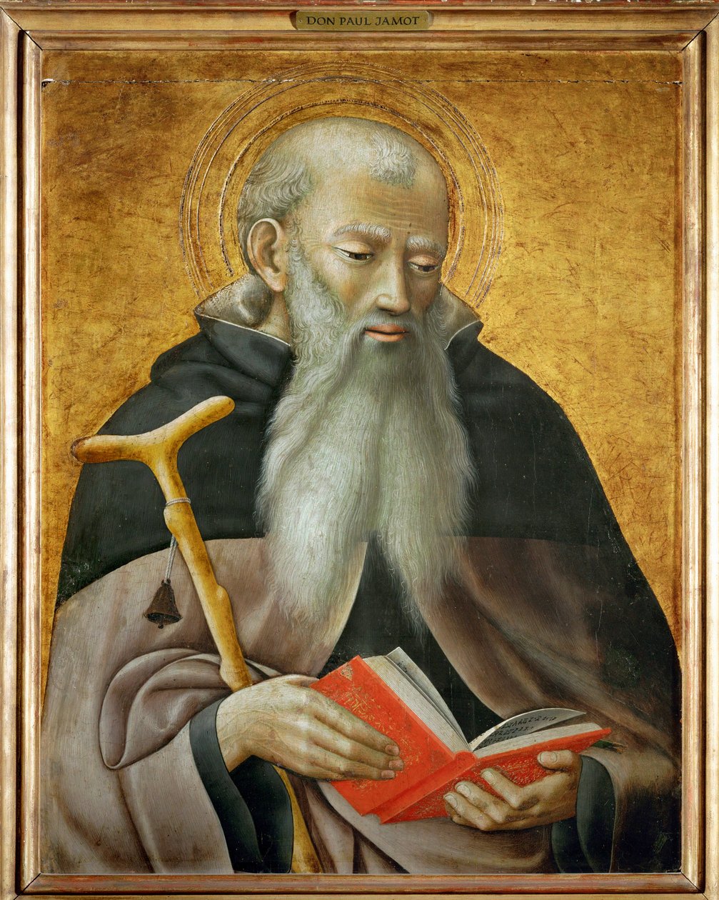 Svatoantonínský opat ... od Master of the Osservanza