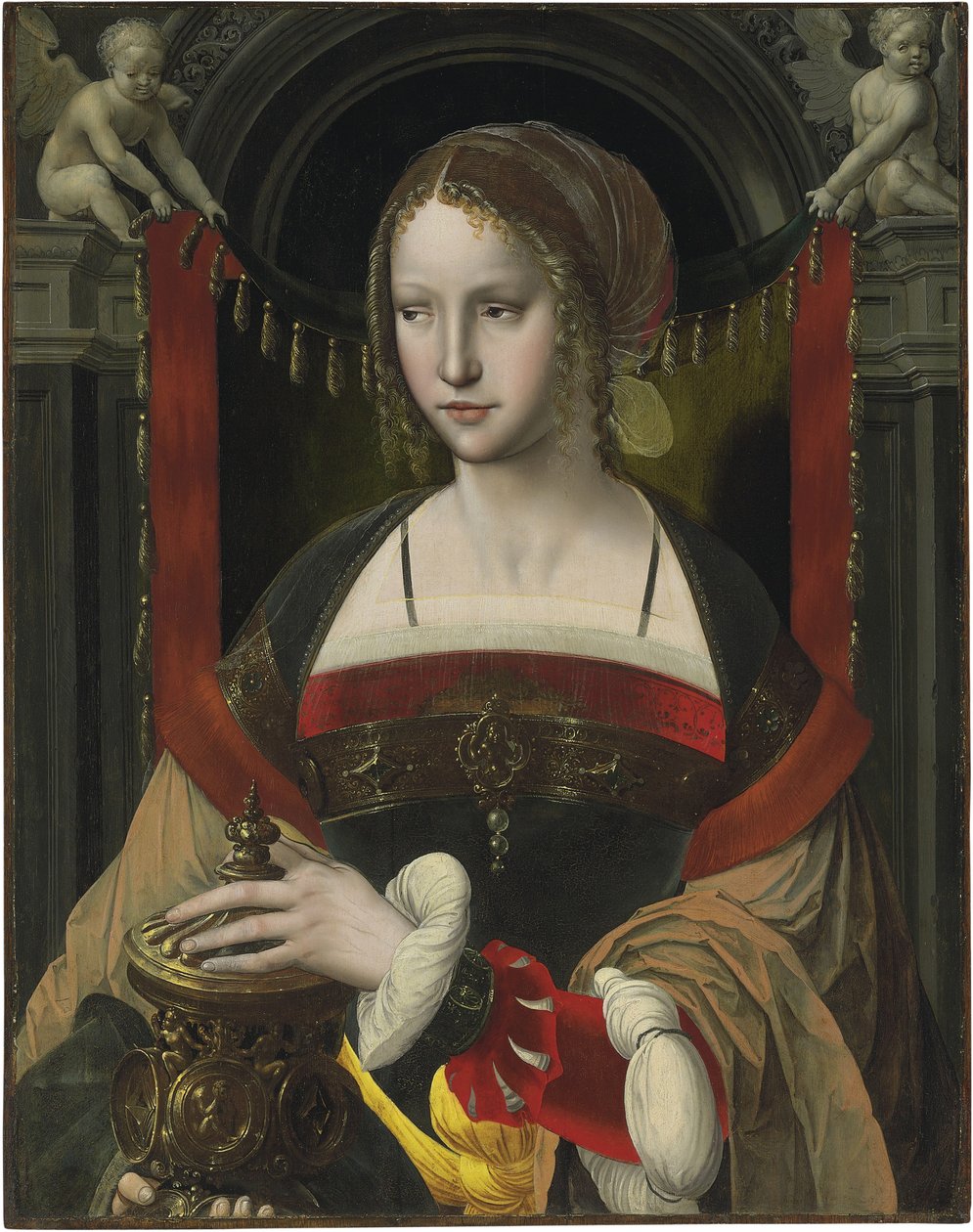 Svatá Máří Magdalena od Master of the Parrot,