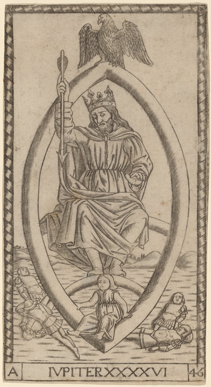 Jupiter (Jupiter) od Master of the S Series Tarocchi