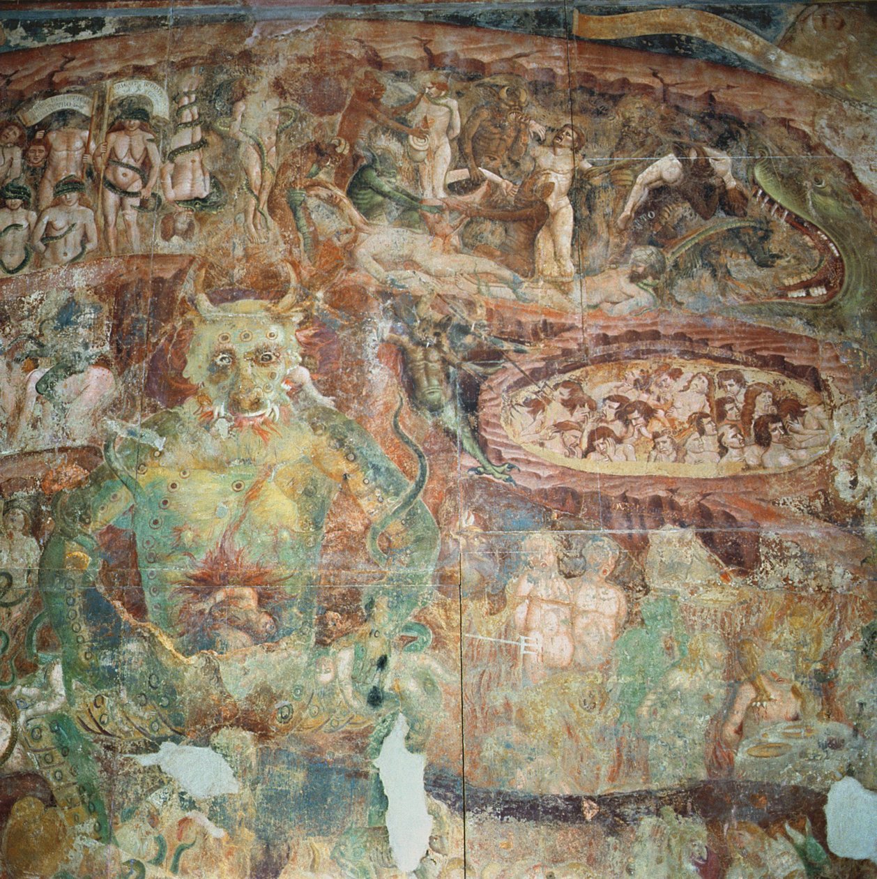 Peklo, 1360-70 od Master of the Triumph of Death